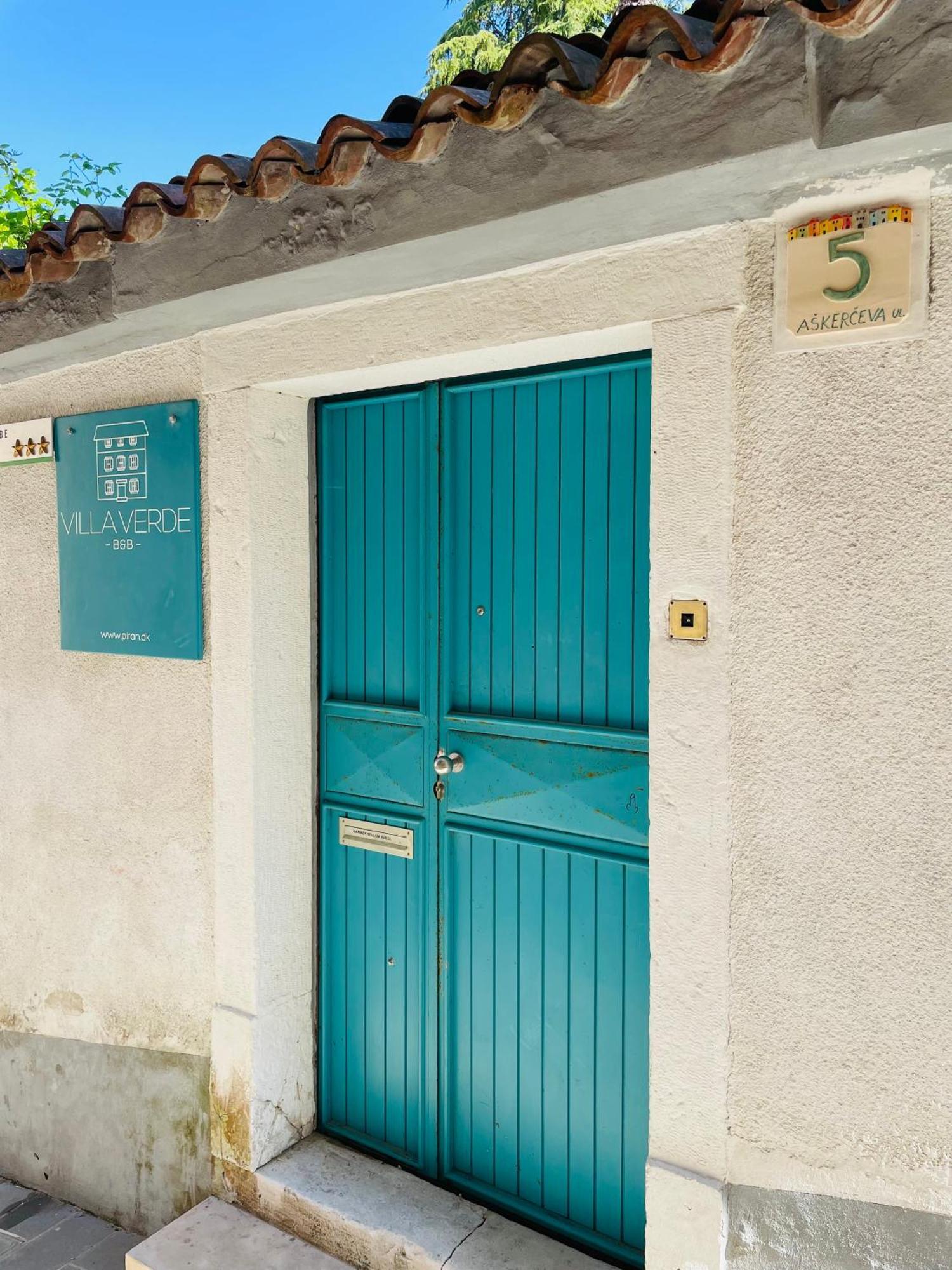 Villa Verde Boutique B&B Piran Extérieur photo